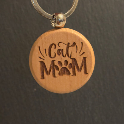 Engraved Wooden Keyring