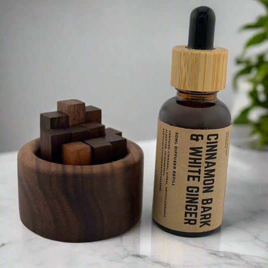 30ml Refill + Wooden Desk Diffuser